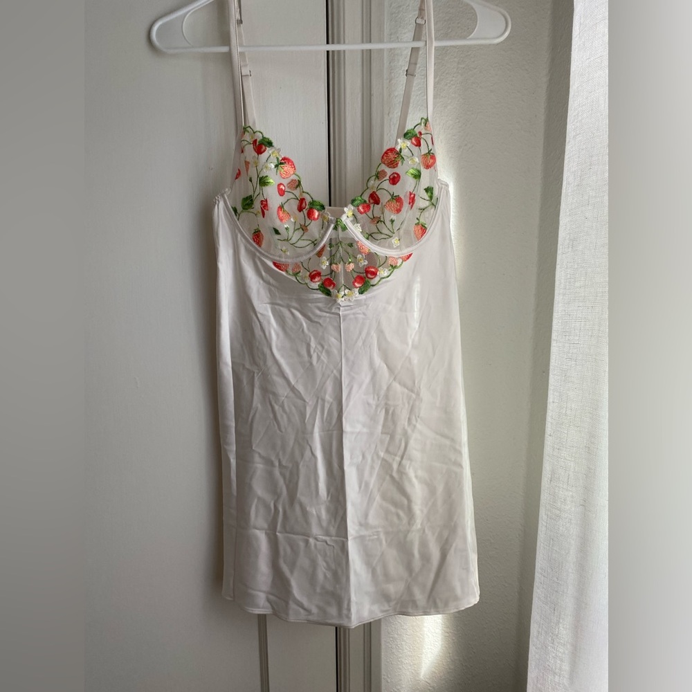 Victoria’s Secret Embroidered Babydoll Slip